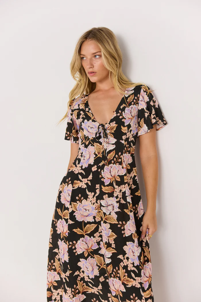 floral midi dress