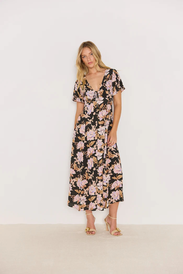 floral midi dress